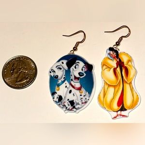 100 Dalmation Earrings